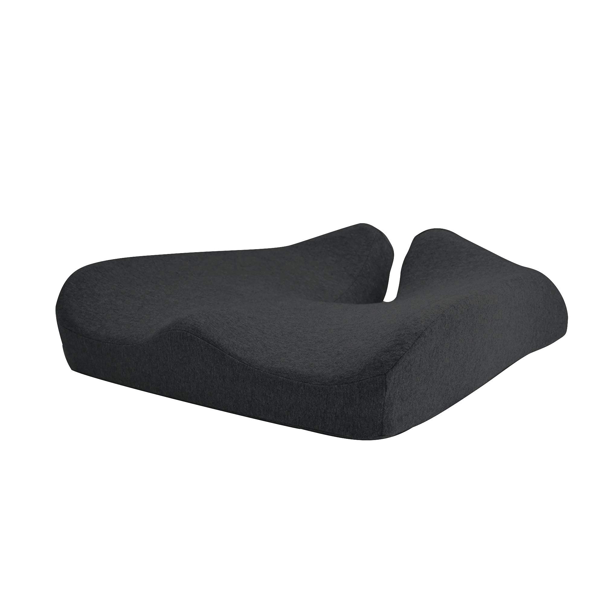 Cushion Lab Patented Pressure Relief Seat Cushion for Long Sitting Hours-Memory Foam for Hip, Tailbone, Coccyx, Sciatica