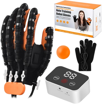 Guantes Robóticos de Rehabilitación para Manos, Portátiles – Terapia para Ictus, Artritis, Parálisis Cerebral y Entrenamiento de Dedos