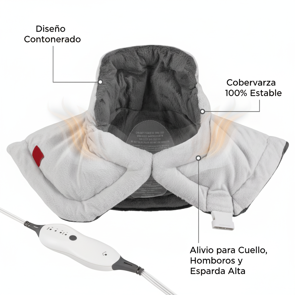 Envoltura Térmica Contorneada para Cuello y Hombros
