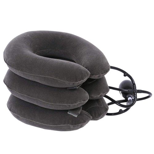 Dispositivo de tracción cervical para alivio instantáneo del dolor de cuello