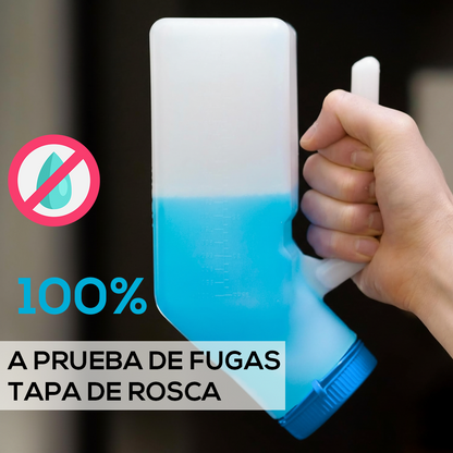Orinal Masculino Luminoso (1000 ml) con Tapa Antiderrames